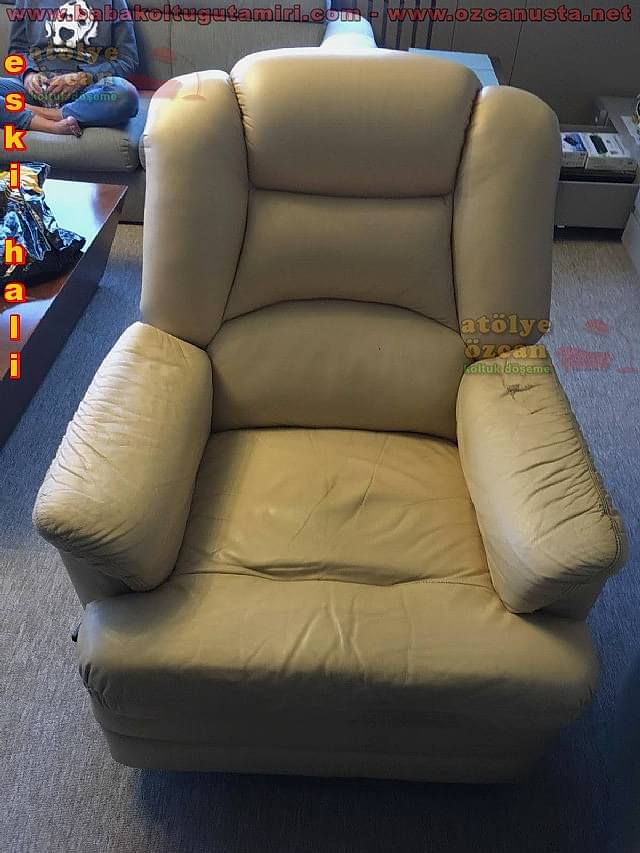 Baba Koltuğu Kolu Ve Mekanizma Tamiri Kumaş Değişimi