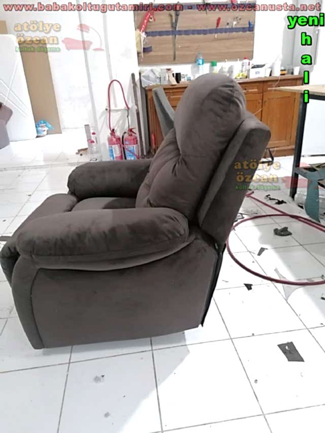 Baba Koltuğu Kumaş değişimi Emre Bey Maltepe