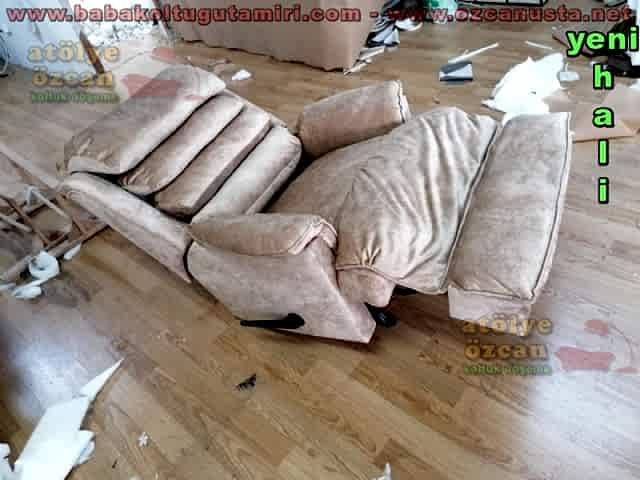 Baba Koltuğu Tamiri Kumaş Değişimi Yeşilköy, Ataköy Merve&nbsp;hanım