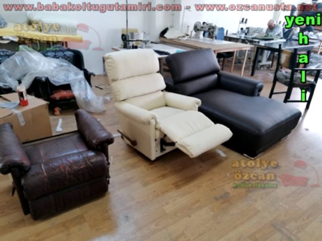 Baba Koltuğu Tamiri Kumaş Deri Değişimi Vitali Bey Ortaköy