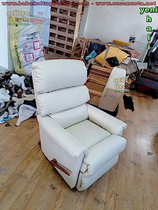 Baba Koltuğu Tamiri Kumaş Deri Değişimi Vitali Bey Ortaköy