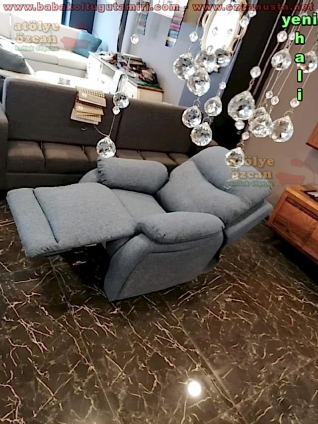 Baba Koltuğu Tamiri Kumaş Kaplama Küçükçekmece Atakent Erdoğan bey