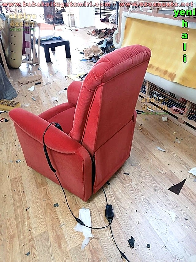 Elektrikli Baba Koltuk Tamiri Kumaş Değişimi Mekanizmalı Baba Koltuk