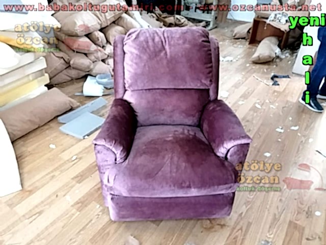 Kurtköy Meltem Hanım Baba Koltuğu Tamiri Kumaş Değişimi
