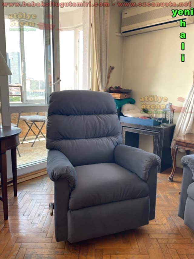 Laz-z-boy Baba Koltuk Mekanizma Tamiri Ve Yüz Değişimi