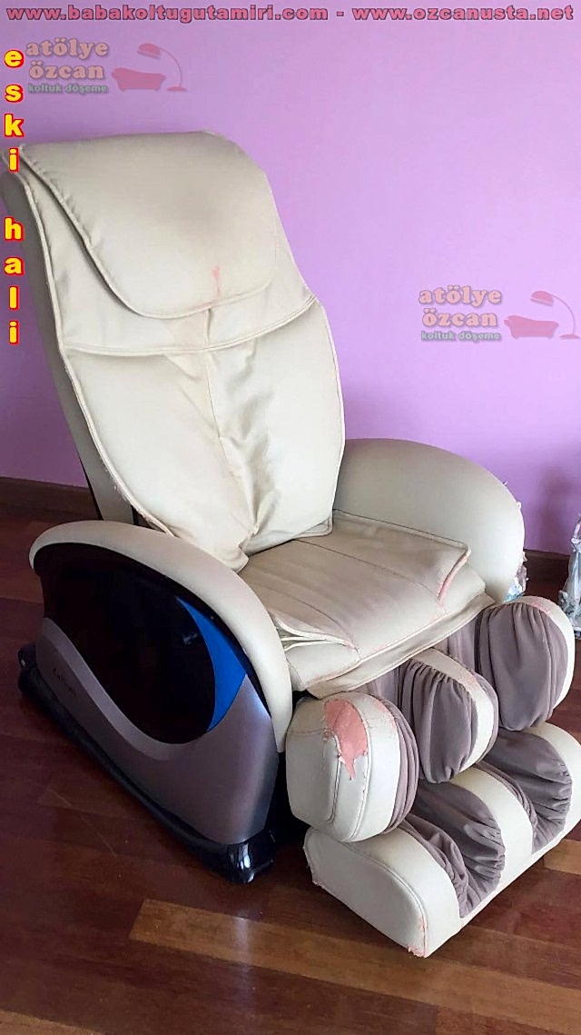 Masaj Koltuğu Tamiri Kumaş Değişimi Cellini Masaj Koltuğu