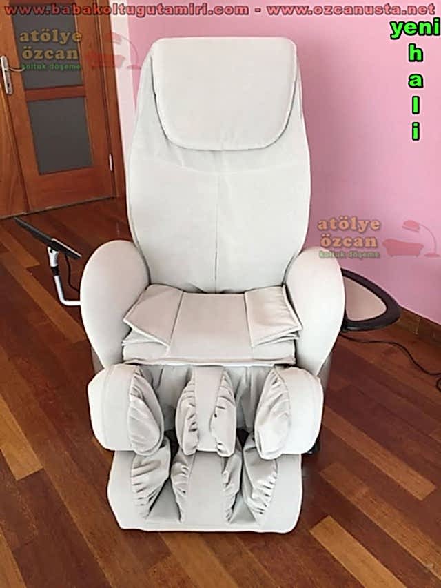 Masaj Koltuğu Tamiri Kumaş Değişimi Cellini Masaj Koltuğu