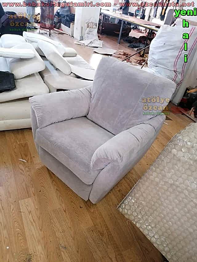 Recliner Tv Koltuk Tamiri Kumaş Değişimi Sarıyer Ayazağa
