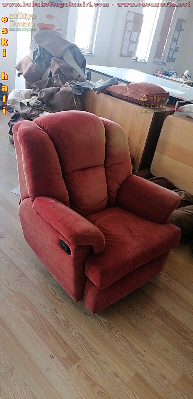 Tv Baba Koltuğu Tamiri Kumaş Değişimi Kadıköy Fenerbahçe